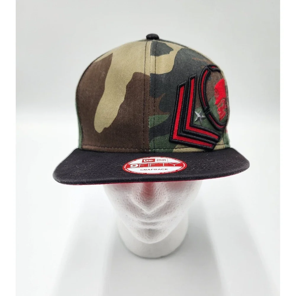 New Era 9Fifty Camo Snapback Hat‎ Cap One Size